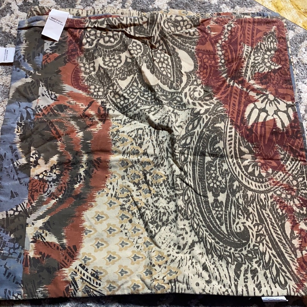 3 24” pottery barn square pillow case cover